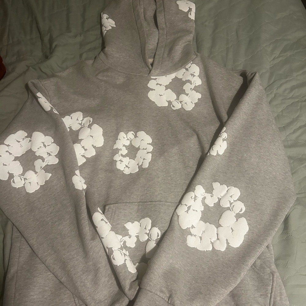 Denim Tears hoodie gray